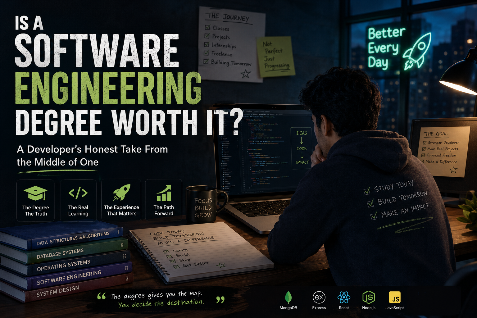 Is a Software Engineering Degree Worth It? A Developer's Honest Take From the Middle of One